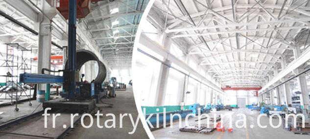 four rotatif rotary kiln